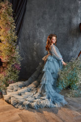 Luxury Pentelei Couture Layered Tulle Gown for Girls – Perfect Special Occasion Dress